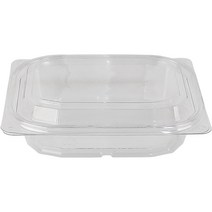 블룸엣홈 샐러드용기 투명 대 + 뚜껑 세트 SCH206, 25세트