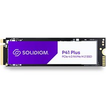 솔리다임 P41 PLUS M.2 NVMe Gen4 QLC SSD, 512GB