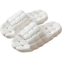 더자카 논슬립 물빠짐 욕실화, 화이트, 1개