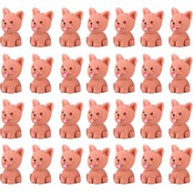 요롬코롬 미니 강아지 피규어 10 28p, 혼합색상