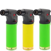 바로타 캠핑 휴대용 미니 충전식 가스토치 라이터 3종 세트, 랜덤발송, 1세트