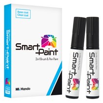 HL 만도 Audi 자동차 붓펜 스마트 페인트 세트, 1세트, AUDI VW LC9X 딥블랙 391