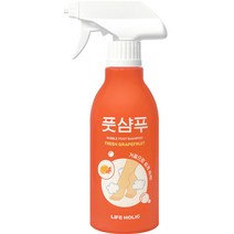 라이프홀릭 버블 풋샴푸 프레시자몽 400ml, 1개입, 1개