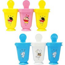 르번짱구는못말려 아이스바 짱구 3p + 흰둥이 3p 세트, 혼합색상, 1세트