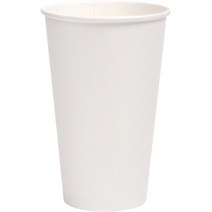 대경홈카페 무지 종이컵 490ml, 100개