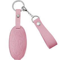 오시에나 디올뉴 그랜저 GN7 키케이스 아이오닉6 쏘나타 아반떼 신형 코나 디올뉴 싼타페MX5 키케이스 7버튼+키링세트, 베이비핑크