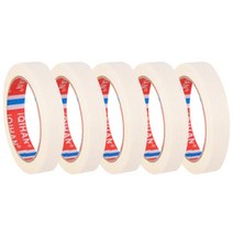 iQIHAN 다다 마스킹테이프 30 mm x 20 m, 혼합색상, 5개