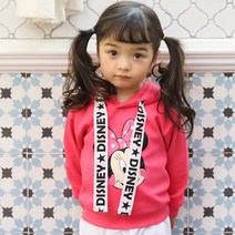 골든래빗 아동용 D 투하트 긴팔 후드