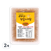분영이네누룽지세상 반반누룽지 현미 + 귀리, 580g, 2개