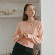 로라로라 여성용 DOUBLE BUTTON CARDIGAN