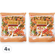 티라노 땅콩캬라멜, 650g, 4개