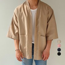 제이에이치스타일 루즈핏 린넨 가디건 JHROK416