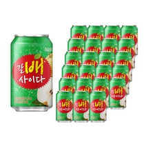 해태음료 갈배 사이다, 355ml, 24개