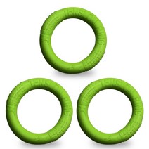 드방스 강아지 프리스비 스몰 링, 그린, 3개