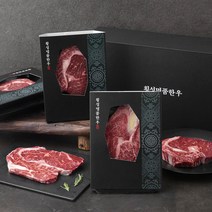 횡성한우 1등급 등심세트 (냉장), 1세트