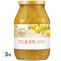 복음자리 배를 넣어 부드러운 유자차, 1030g, 1개입, 3개