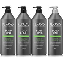 케라시스 두피 클리닉 오리지널 샴푸 750ml x 3p + 린스 750ml x 1p, 1세트