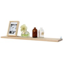 럼버잭 원목 베이직 벽선반 600, 우드