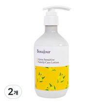 보나쥬르 아쥬라 센서티브 패밀리 케어 로션, 300ml, 2개