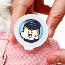 래핑찰리 이지 세이프 강아지 클립 폴리스맨 찰리, 3.5ml, 1세트