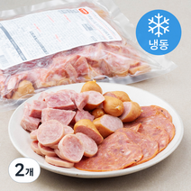 에쓰푸드 전문점스타일 프리미엄 부대찌개 모듬 (냉동), 900g, 2개