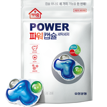 유한양행 해피홈 파워캡슐 트리플 베이비파우더향 세탁세제, 32개입, 3개