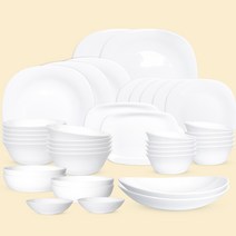 보르미올리 바칠레 화이트문 10인 식기세트 40p, 9종