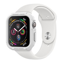 슈피겐 애플워치4 44mm 케이스 러기드아머 062CS24471, 화이트(062CS24471)