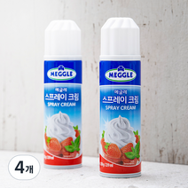 메글레 스프레이 크림, 250g, 4개