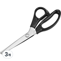 동아피엠에스 스테인리스 핑킹가위 구름형 3mm, 혼합색상, 3개