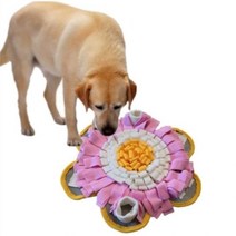 디키포펫 프로이 강아지 노즈워크 담요, 핑크, 1개