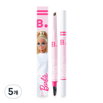 바닐라코 바비 에디션 스머지 아웃 디테일 브로우 펜슬 0.3g, 03 토프 브라운, 5개