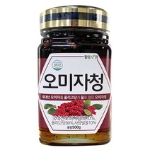 힐링앤팜 오미자청, 500g, 1개, 1개