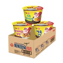 오뚜기 컵밥 톡톡참육 실쏙팩 톡톡김치알밥 4p + 참치마요덮밥 4p + 제육덮밥 4p 세트, 1세트