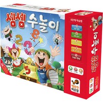 행복한바오밥 셈셈 수놀이 보드게임, 혼합 색상