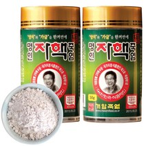 개암죽염 양치용 명인 자핵죽염, 50g, 2개