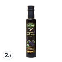 만토바 모데나 오가닉 오리지날 발사믹식초, 250ml, 2개