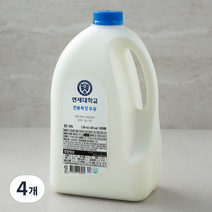 연세우유 전용목장 우유, 2300ml, 4개