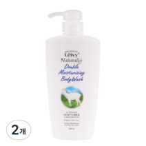 Leivy 산양유 바디워시 플로럴 코튼향, 500ml, 2개