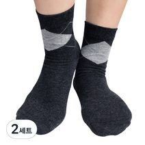 풋인솔 뒤꿈치 보습 실리콘 각질양말 회색 1켤레, 2세트, 진회색
