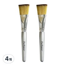 다크니스 피부미용 팩 붓, 4개, 혼합색상