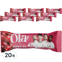 올가니카 올라 파이버바 크랜베리 캐슈, 35g, 20개