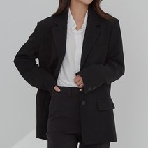 아피나르 오버핏 스트레치 블레이저 자켓