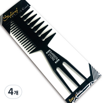 바버스토어 스타일링 포마드 콤, BLACK, 4개