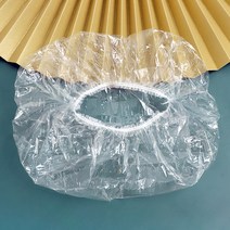 일회용 비닐 헤어캡, 100개