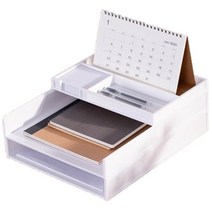 무라 A4 트레이 오거나이저 분리결합형, 2.5단, 화이트