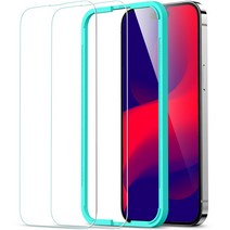 이에스알 가디언 풀커버 가이드 강화유리 휴대폰 액정보호필름, 2p