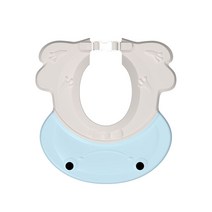 톨스토이 개구리 실리콘 샴푸캡, 블루