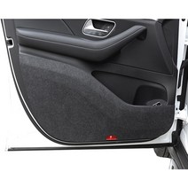 PLUS 블랙핏 4 mm 스크래치 방지 펠트 도어커버, D-H59_더뉴 제네시스 G70_2021년