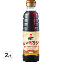 샘표 한식국간장, 500ml, 2개